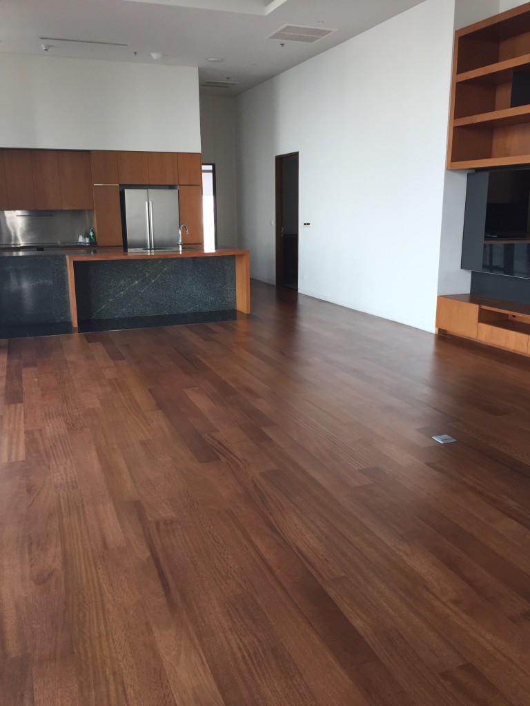 Teak Wood Flooring @ Hansar Hotel and Residence