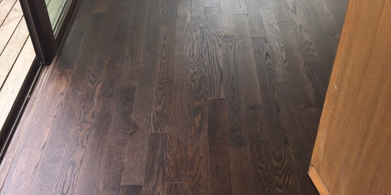 Oak Smoke Brushed @ Hansar Hotel and Residence