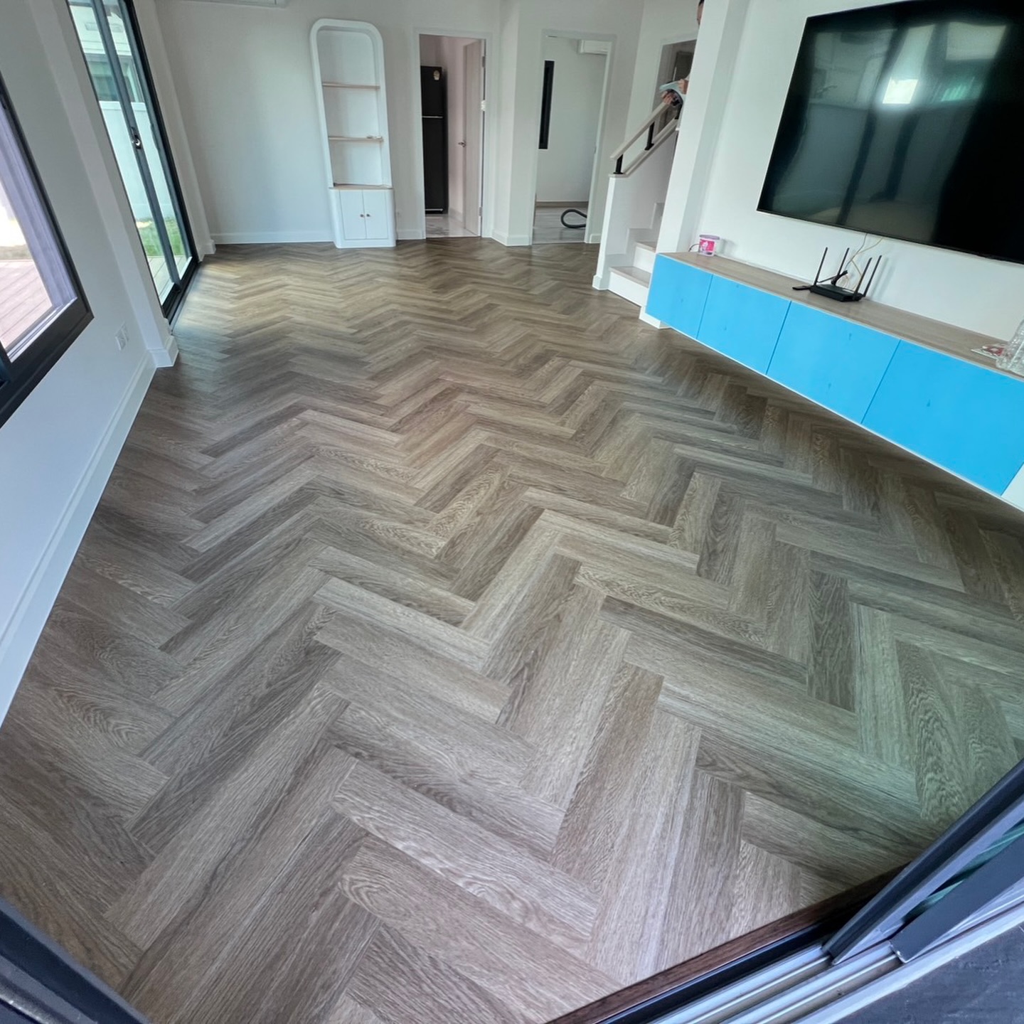 พื้น SPC ลายก้างปลา 2