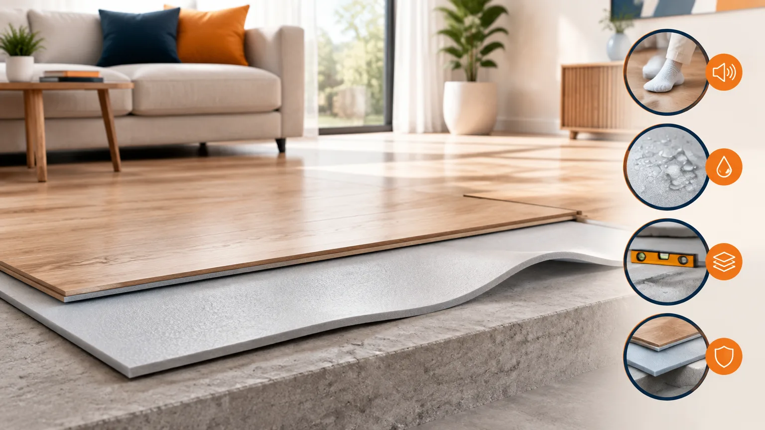 โฟมรองพื้น (Underlayment) สำคัญไฉน? ต้องใช้แบบ IXPE หรือ PE ธรรมดา? — รูปที่ 2