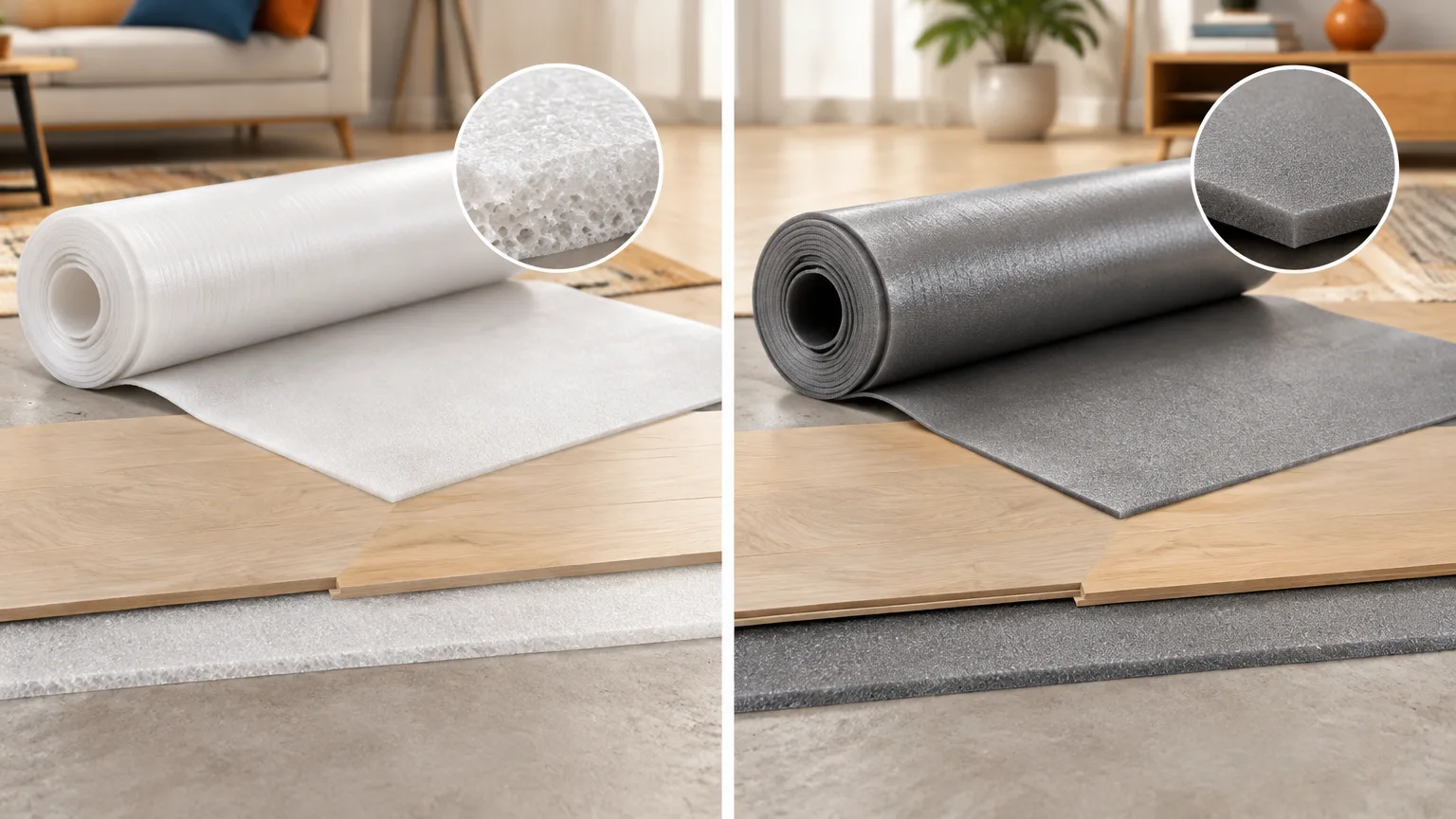 โฟมรองพื้น (Underlayment) สำคัญไฉน? ต้องใช้แบบ IXPE หรือ PE ธรรมดา? — รูปที่ 3